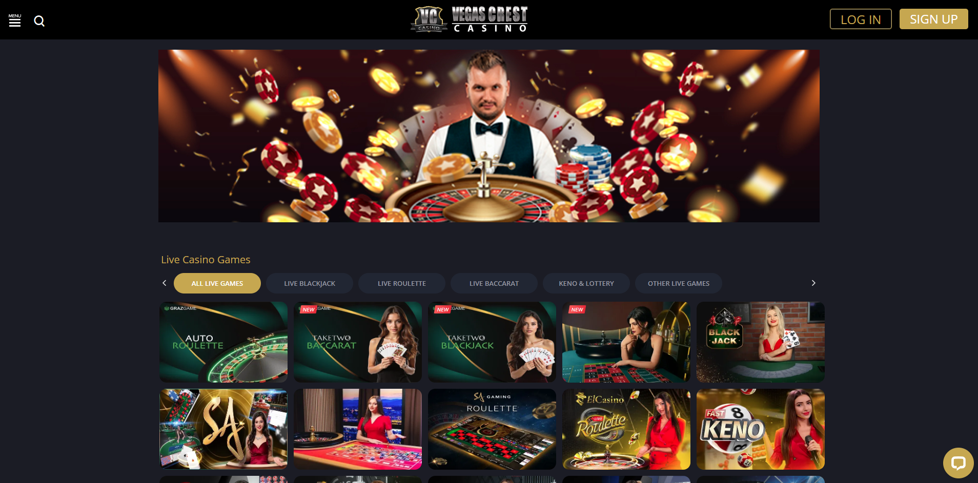Pros and Cons of Vegas Crest Casino